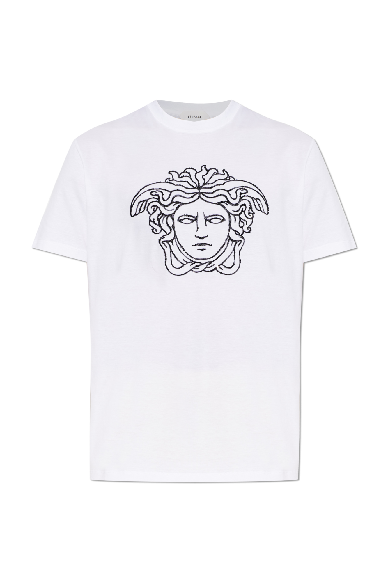 White T-shirt with Medusa head Versace - Vitkac Italy